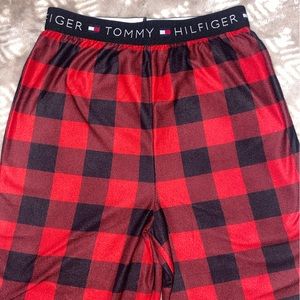Plaid Gingham Boys Tommy Hilfiger Pajama Pants/ Lounge Pants Fall/ Winter